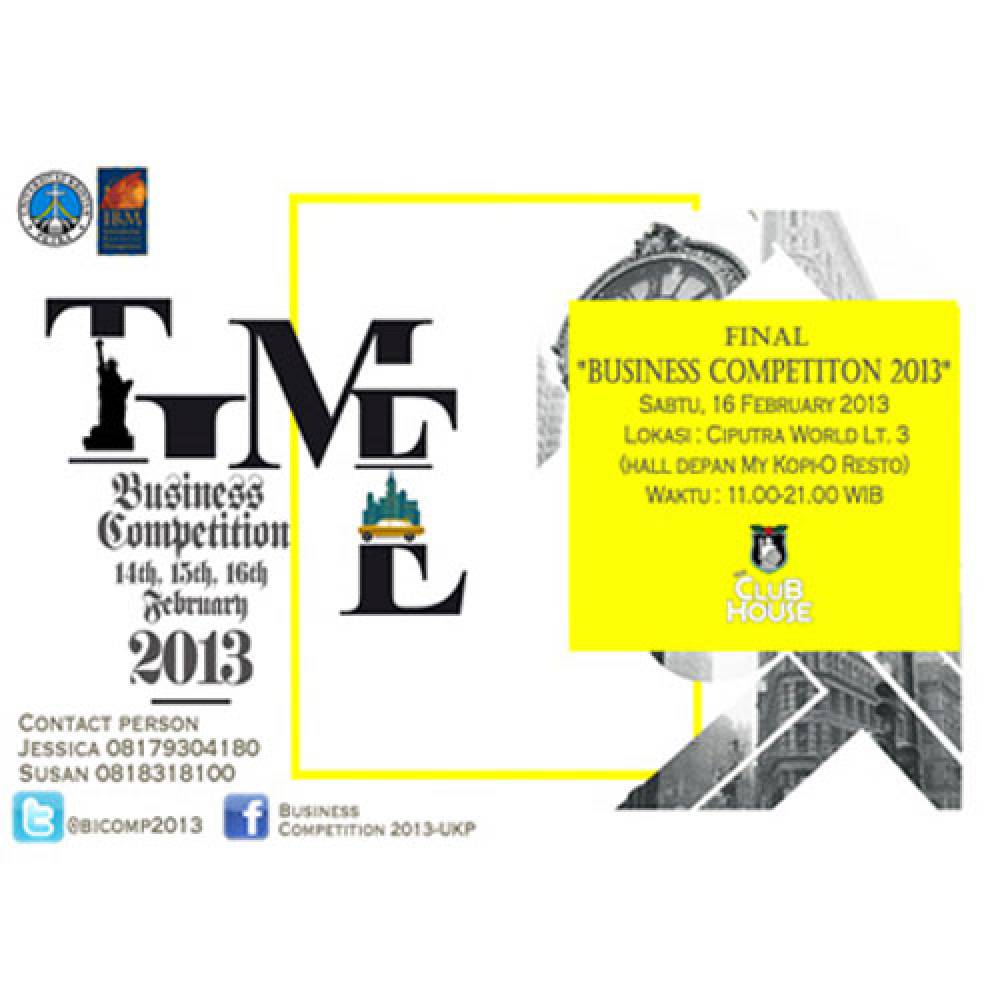 Inter Buana Mandiri at Time Business Competition 2013 Inter Buana Mandiri