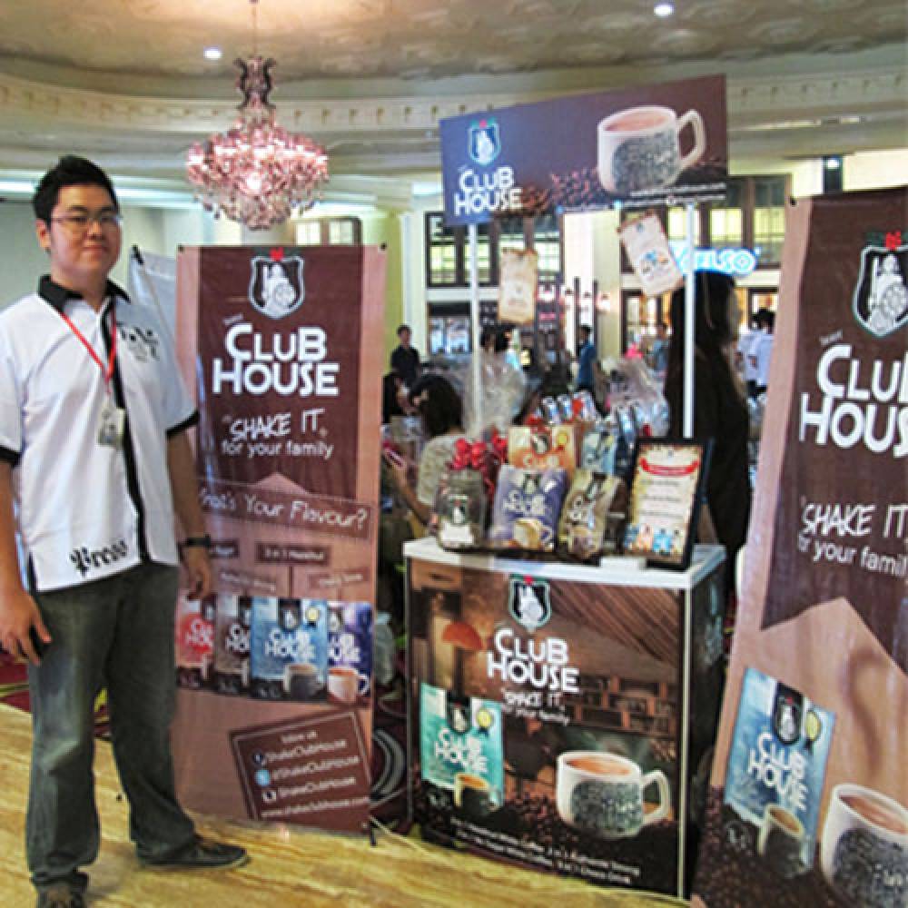 Our Booth at Time Business Competition 2013 Inter Buana Mandiri