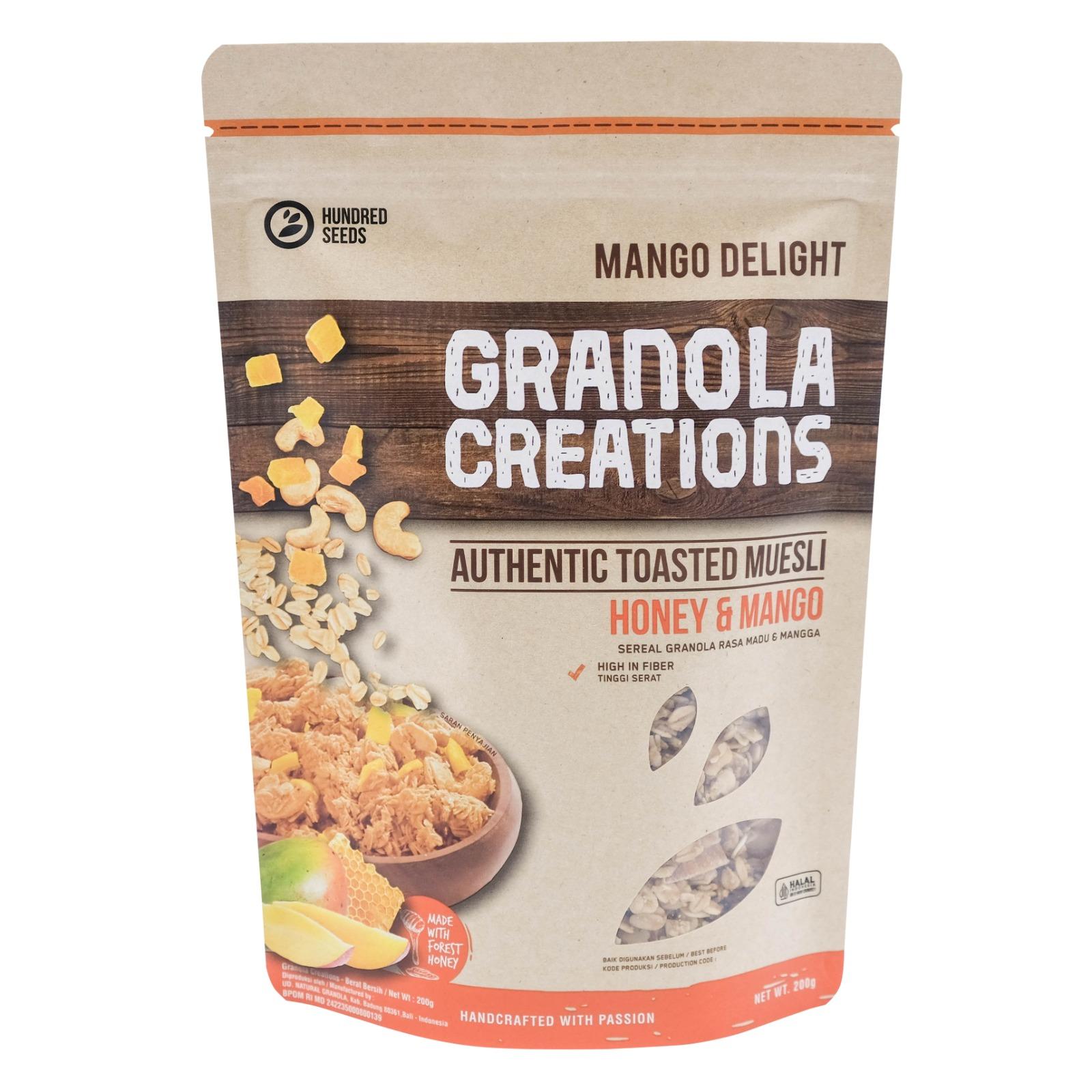 Granola Creations Honey & Mango 200g Inter Buana Mandiri