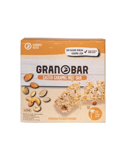 Granobar Salted Caramel Nut-Bar 225g (5pcs) Inter Buana Mandiri
