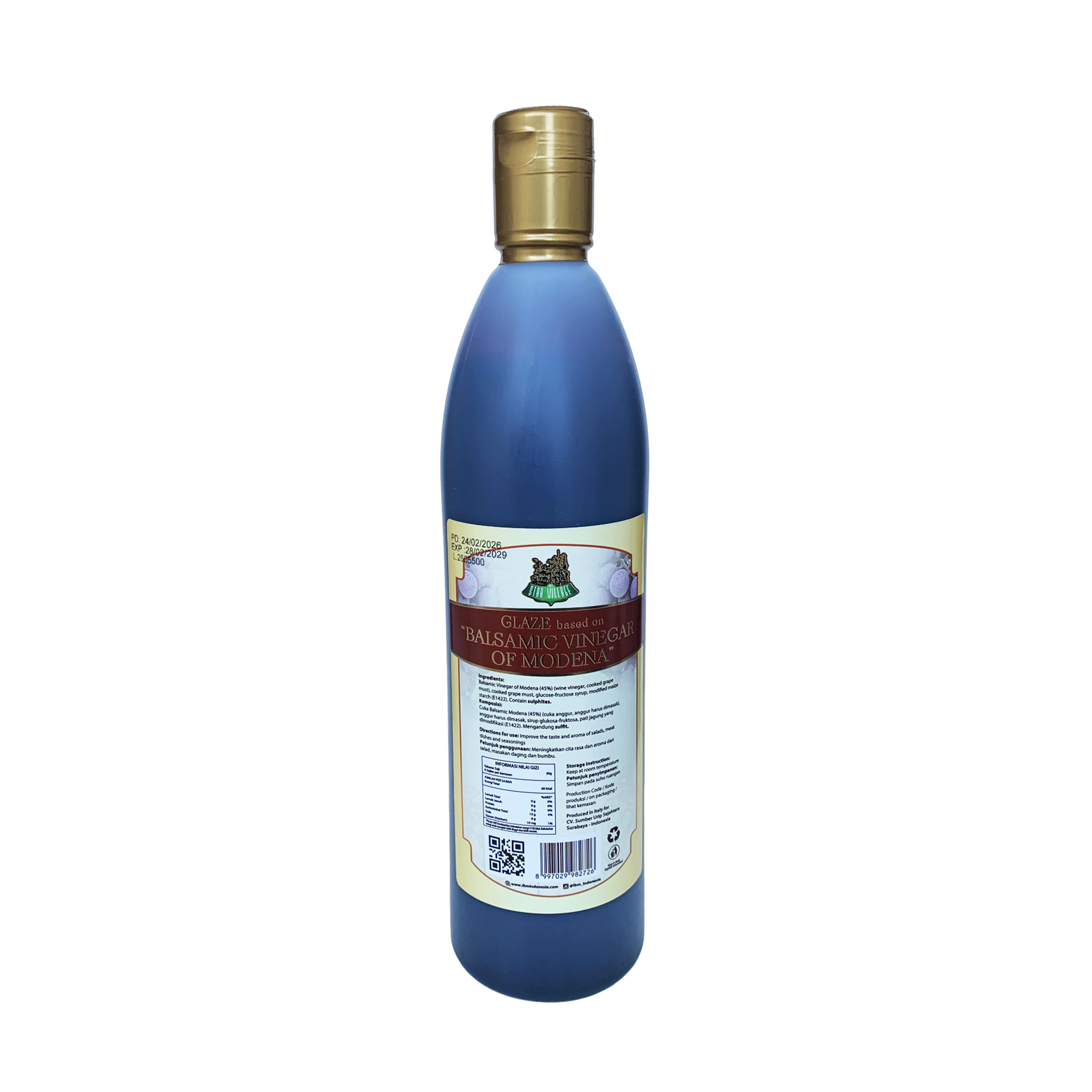 Star Village - Glaze Based on Balsamic Vinegar 600g Inter Buana Mandiri