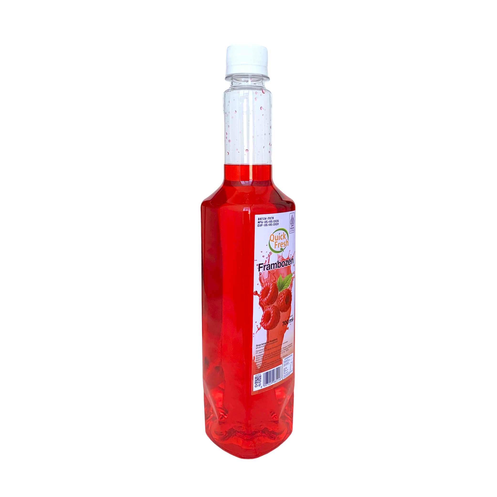 Quick Fresh Frambozen Syrup 700ml Inter Buana Mandiri
