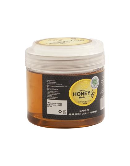 Quick Fresh Honey Plastic Bucket 500 gram Inter Buana Mandiri